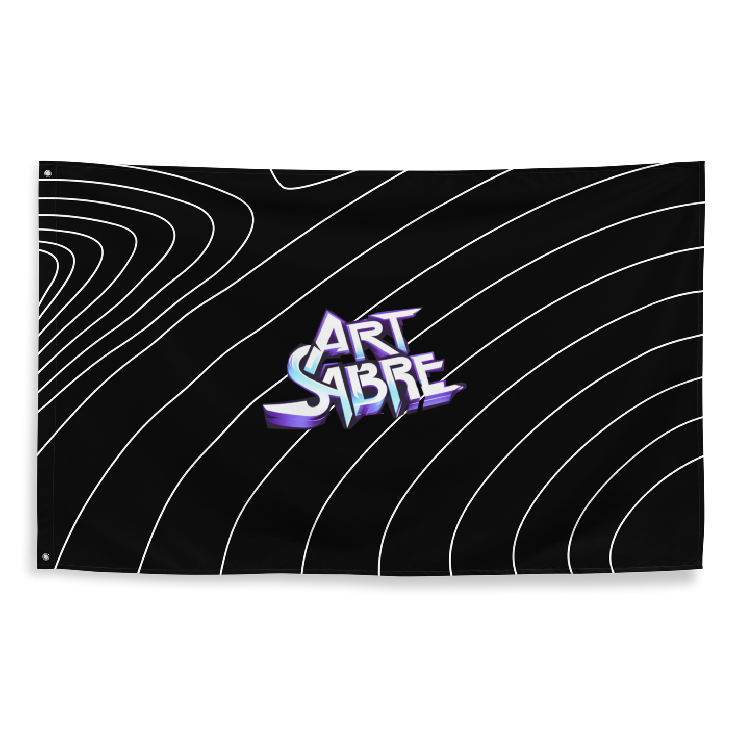 Art Sabre Logo Flag Dark